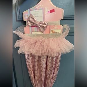 Mermaid outfit 0-12 months